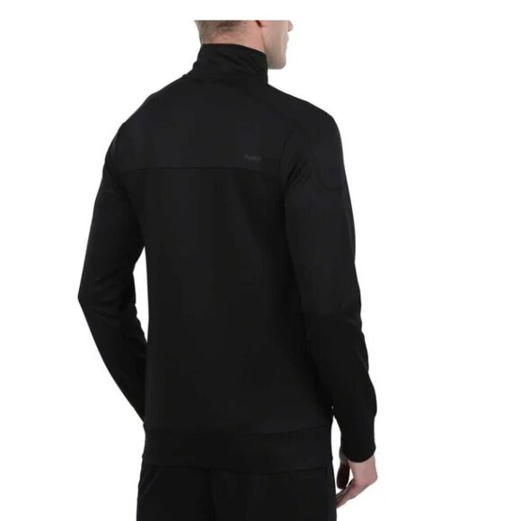 SPYDER Active Full-Zip Jacket Size L Black Moisture Wicking Zip Pocket ProWB EUC - Picture 7 of 13